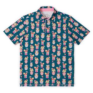 RSVLTS Tipsy Tiki All-Day Polo — front view