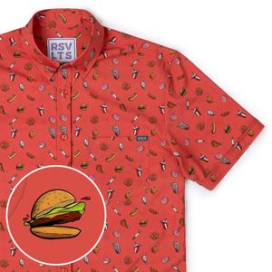 RSVLTS Park Bites KUNUFLEX Short Sleeve Shirt — front view
