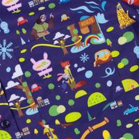 RSVLTS Urban Jungle KUNUFLEX Short Sleeve Shirt in Multicolor — detail 4