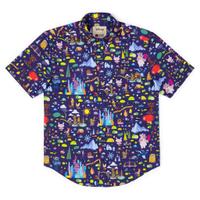 RSVLTS Urban Jungle KUNUFLEX Short Sleeve Shirt in Multicolor — detail 6