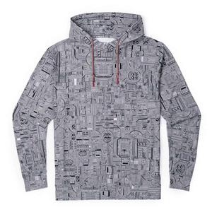 RSVLTS That's No Moon Performance Hoodie — front view