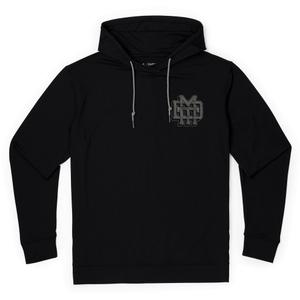 RSVLTS The Monogram (Black) Performance Hoodie — front view