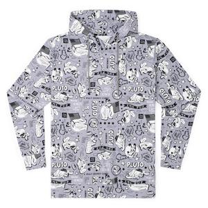 RSVLTS The Pup Performance Hoodie in Gray — front view