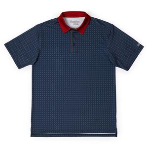 RSVLTS Fifty Nifty All-Day Polo in Blue — front view