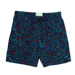 RSVLTS Coral Hybrid Shorts in Blue — front view