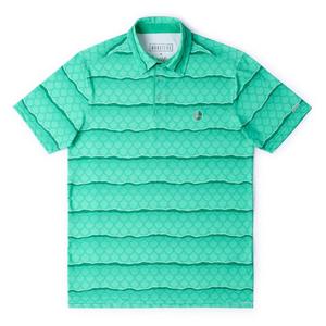 RSVLTS Water Hazard All-Day Polo in Green — front view