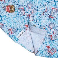 RSVLTS Dad’s Cooler KUNUFLEX Short Sleeve Shirt in Blue — detail 7