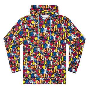 RSVLTS Class of '97 Performance Hoodie in Multicolor — front view