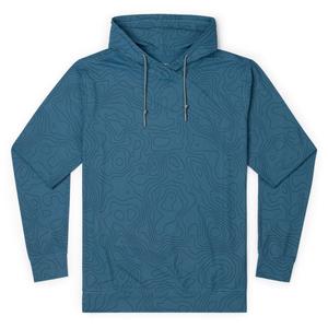 RSVLTS Topo (Inverted) Performance Hoodie — front view