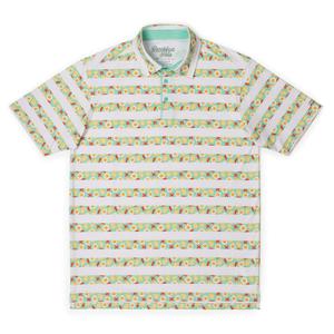 RSVLTS Rise & Shine All-Day Polo in Green — front view