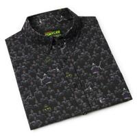 RSVLTS Fear the Foot KUNUFLEX Short Sleeve Shirt in Black — detail 11