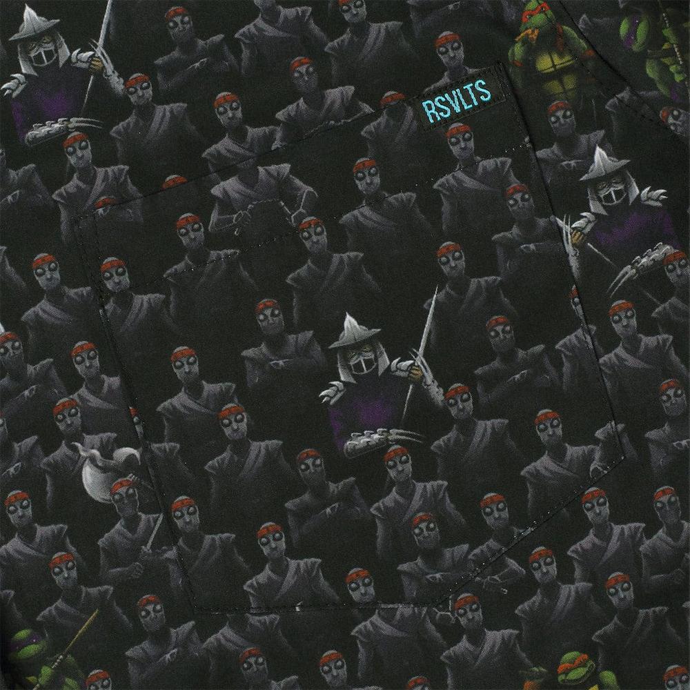 RSVLTS Fear the Foot KUNUFLEX Short Sleeve Shirt in Black — detail 6