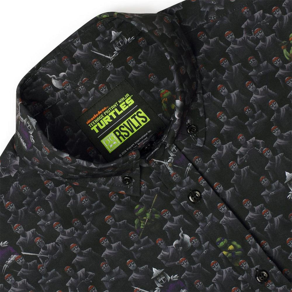RSVLTS Fear the Foot KUNUFLEX Short Sleeve Shirt in Black — detail 9