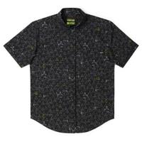 RSVLTS Fear the Foot KUNUFLEX Short Sleeve Shirt in Black — detail 8
