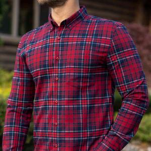 RSVLTS Flanthony Hopkins BorlandFlex Long Sleeve Flannel (2024 Fit) — front view
