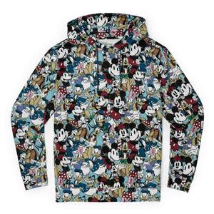 RSVLTS The Gang’s All Here Performance Hoodie in Blue — front view