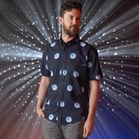 RSVLTS The Extra-Terrestrial KUNUFLEX Short Sleeve Shirt in Blue — detail 2