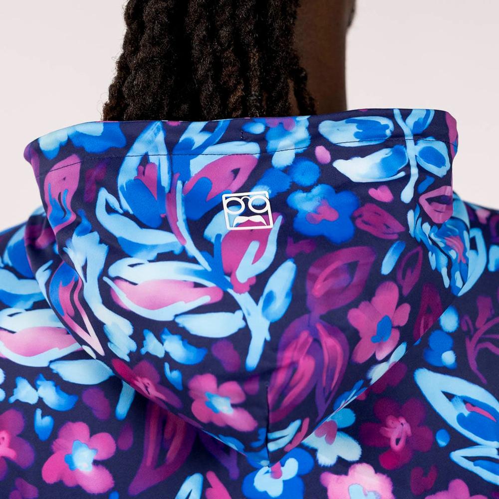 RSVLTS Tropiglow Performance Hoodie in Purple — detail 7