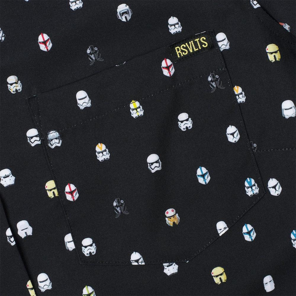 RSVLTS Lil Troopers (Dark Side) Women's KUNUFLEX Short Sleeve Shirt — detail 8