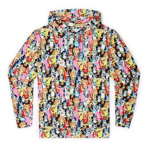 RSVLTS Primary Pals Performance Hoodie in Multicolor — front view