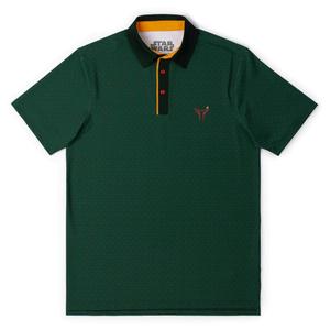 RSVLTS Out for Bounty All-Day Polo in Green — front view