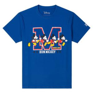 RSVLTS M-azing Mickey Performance Tee in Blue — front view