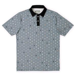 RSVLTS Lil Troopers All-Day Polo in Gray — front view