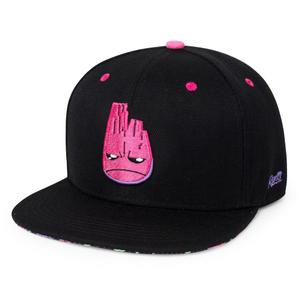 RSVLTS We Are Groot Snapback Hat in Black — front view