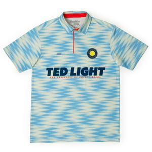 RSVLTS Scramble SC All-Day Polo in Blue — front view
