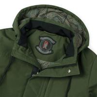 RSVLTS Olive Parka in Green — detail 13