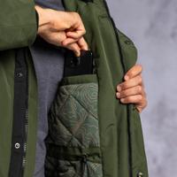 RSVLTS Olive Parka in Green — detail 8