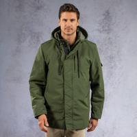 RSVLTS Olive Parka in Green — detail 6