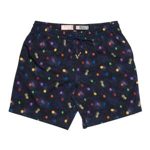 RSVLTS Perfectly Balanced Hybrid Shorts in Blue — front view