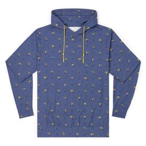 RSVLTS The Perfect Cast Performance Hoodie in Purple — front view