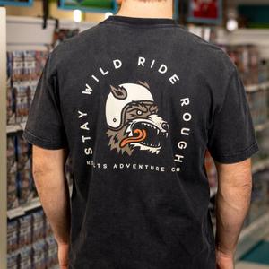 RSVLTS The Howler Vintage Crewneck Tee — front view