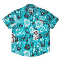 RSVLTS Fear the Kakamora Youth KUNUFLEX Short Sleeve Shirt in Blue — detail 6