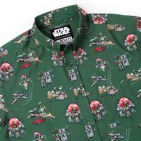 RSVLTS A Bounty a Day KUNUFLEX Short Sleeve Shirt in Green — detail 5