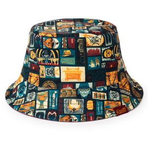 RSVLTS Tikiana Jones Bucket Hat in Multicolor — front view