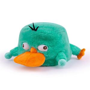 RSVLTS Perry the Platypus Plush Hat in Green — front view