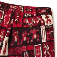 RSVLTS The Spirit of Polynesia Bamboo Resort Shorts in Red — detail 6
