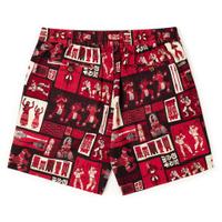 RSVLTS The Spirit of Polynesia Bamboo Resort Shorts in Red — detail 5