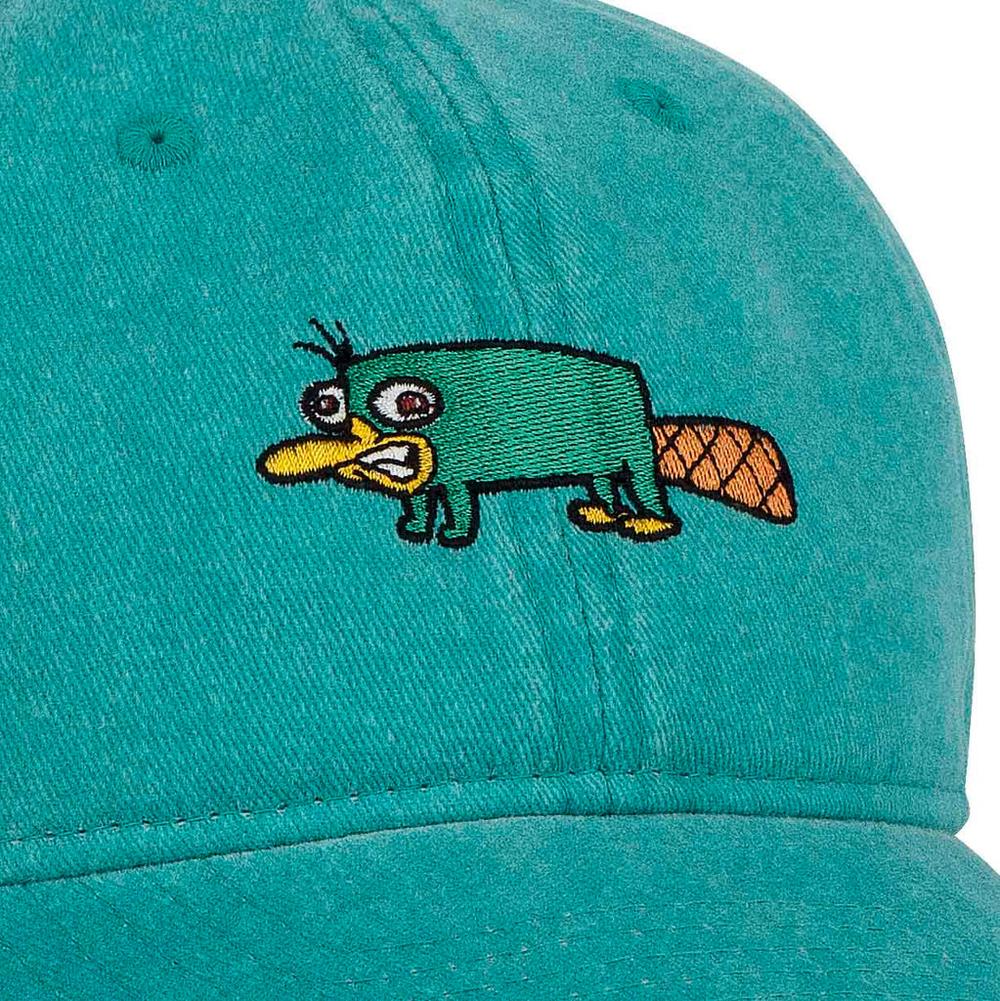RSVLTS Semi-Aquatic Egg-Laying Mammal of Action Dad Hat in Green — detail 6