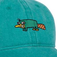 RSVLTS Semi-Aquatic Egg-Laying Mammal of Action Dad Hat in Green — detail 6