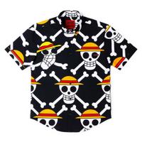 RSVLTS Our Mark KUNUFLEX Short Sleeve Shirt in Black — detail 7