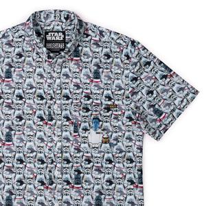 RSVLTS Thrawn's Pawns KUNUFLEX Short Sleeve Shirt in Black — front view