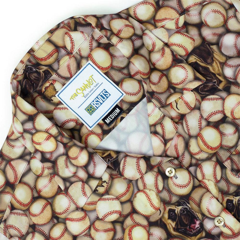 RSVLTS Now We Can Play Forever Women's KUNUFLEX Short Sleeve Shirt in Brown — detail 4