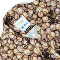 RSVLTS Now We Can Play Forever Women's KUNUFLEX Short Sleeve Shirt in Brown — detail 4