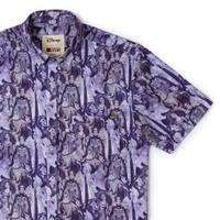 RSVLTS In Bad Company KUNUFLEX Short Sleeve Shirt in Purple — detail 7
