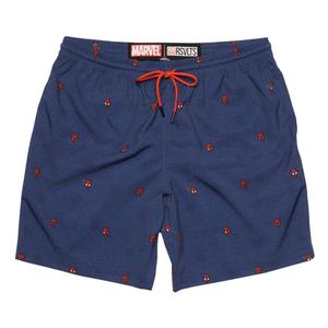 RSVLTS Spidey Hybrid Shorts in Blue — front view