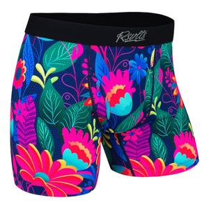 RSVLTS Untamed Tropic Single-Pack Boxer Briefs in Multicolor — front view